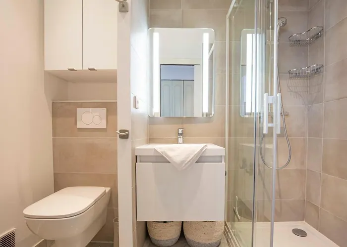 Chez J-p - 100m 2-4pers Terrace Sea View Pool Garage Appartamento