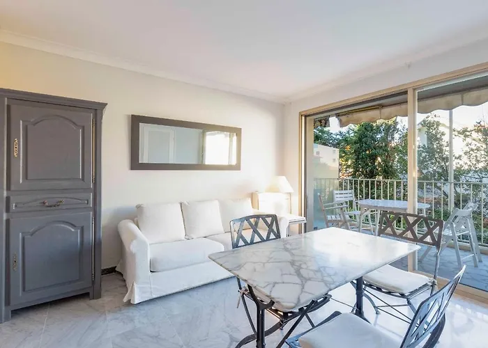 Appartamento Chez J-p - 100m 2-4pers Terrace Sea View Pool Garage Antibes